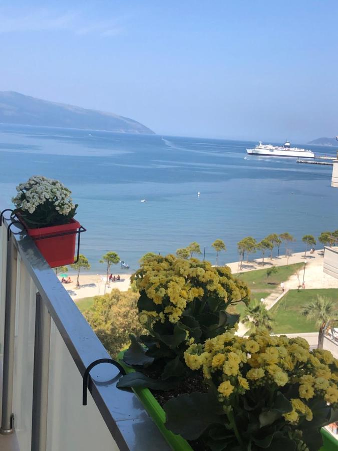 Luxury Seaview Vlora Flat Free Parking 아파트 외부 사진